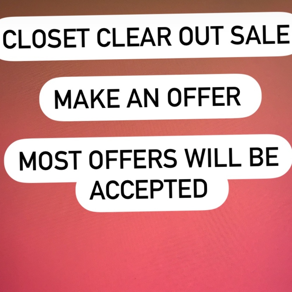 Trying to find some rooms in my closet, bundle and send me an offer